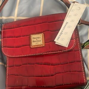 Dooney & Bourke Red Croc-Embossed Women's Bag